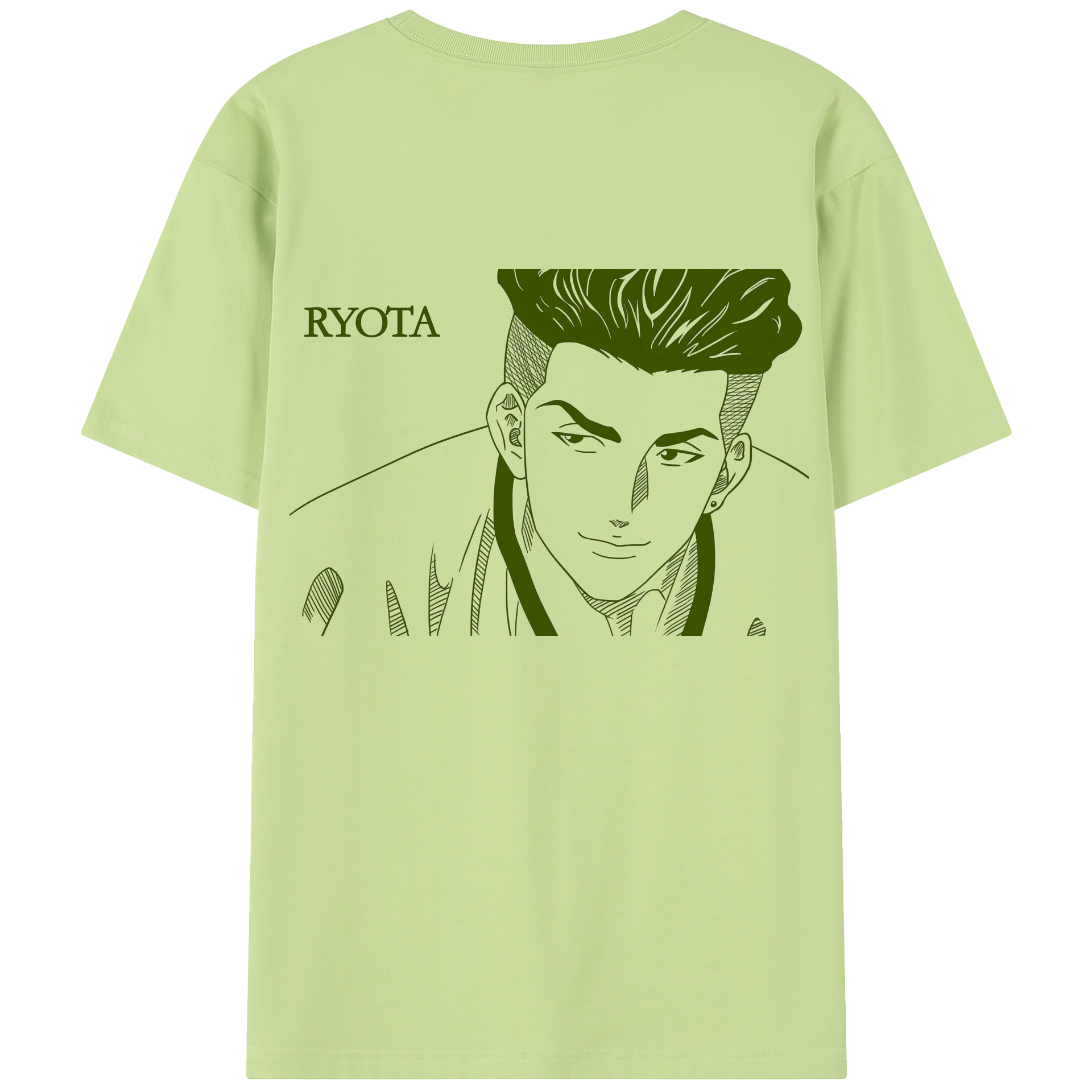 SLAM DUNK／スラムダンク 綿100％半袖Tシャツ（背面プリント）